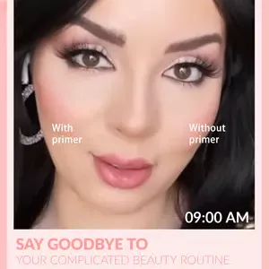 پرایمر ژلی شیگلم مناسب پوست خشک صورتی Smooting Rose
