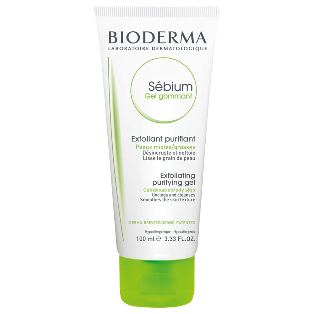 ژل اسکراب لایه بردار بایودرما ژل گمانت مناسب پوست مختلط و چرب sebium gel gommant bioderma ژل اسکراب لایه بردار بایودرما ژل گمانت مناسب پوست مختلط و چرب sebium gel gommant bioderma