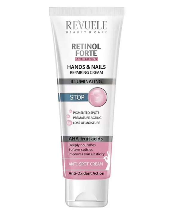 کرم دست و ناخن ریول ترمیم کننده ضد پیری و نرم کننده retinol forte