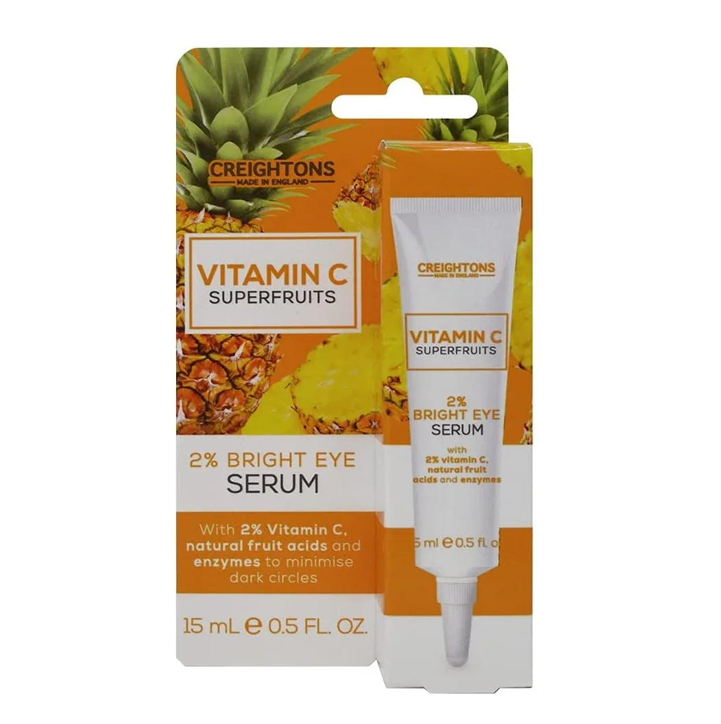 کرم دور چشم ضد تیرگی کریتونز ویتامین سی سوپر فروت 2درصد Creightons Vitamin C کرم دور چشم ضد تیرگی کریتونز ویتامین سی سوپر فروت 2درصد Creightons Vitamin C