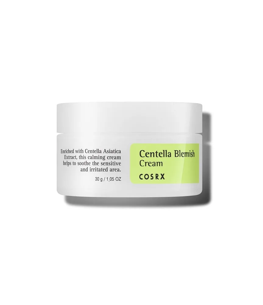 کرم مرطوب کننده کوزارکس تسکین دهنده و رطوبت رسان قوی centella blemish cream