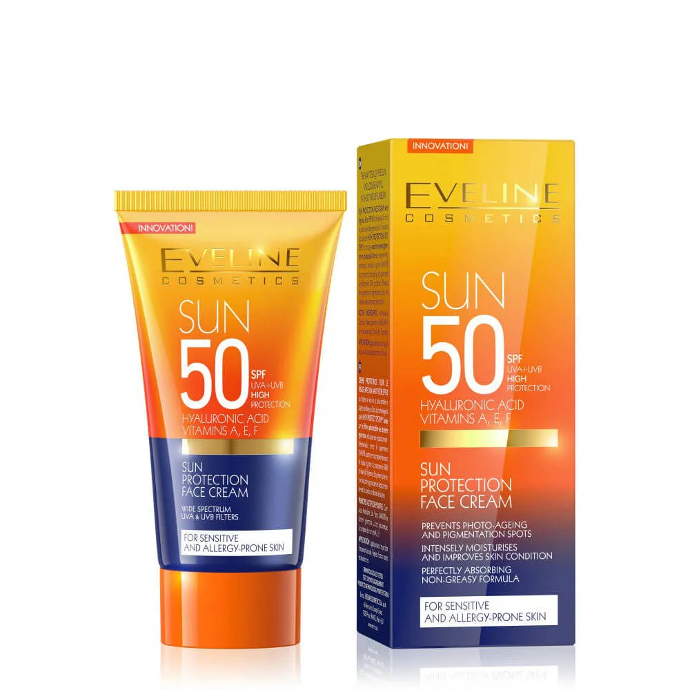 کرم ضد آفتاب اولاین بی رنگ ضد پیری بدون چربی مناسب پوست حساس SPF50 کرم ضد آفتاب اولاین بی رنگ ضد پیری بدون چربی مناسب پوست حساس SPF50