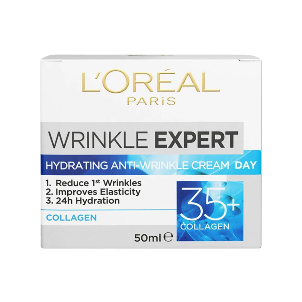 کرم روز تخصصی ضد چروک لورآل +anti wrinkle hydriting cream day 35 کرم روز تخصصی ضد چروک لورآل +anti wrinkle hydriting cream day 35