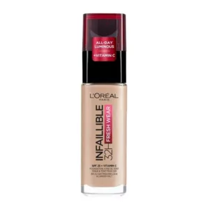 کرم پودر لوریل اینفالیبل 36 ساعته لورآل (لوریل) Loreal INFAILLIBLE FRESH WEAR