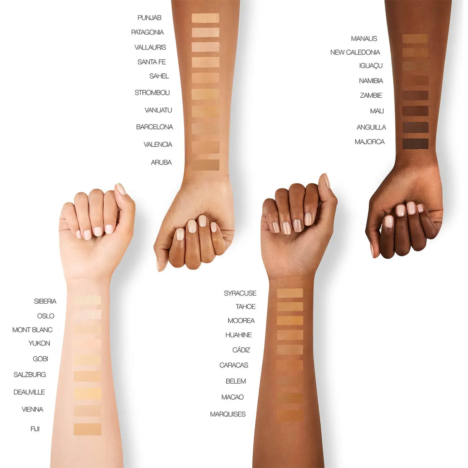 کرم پودر نارس پایه کوتاه 30میل NARS Light Reflecting Foundation 30ml (Diverse tinten)