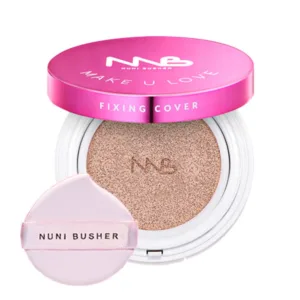 کوشن ساده نانی باشر شماره 23 ضد پیری و چروک SPF50 مناسب انواع پوست  NNB NUNI BUSHER MAKE U LOVE